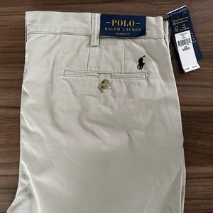 Beige causal pants for men